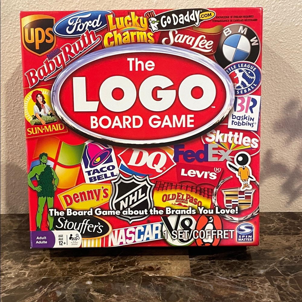 The Logo Board Game - Red